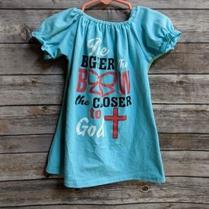 Boutique Top - The Bigger the Bow The Closer to